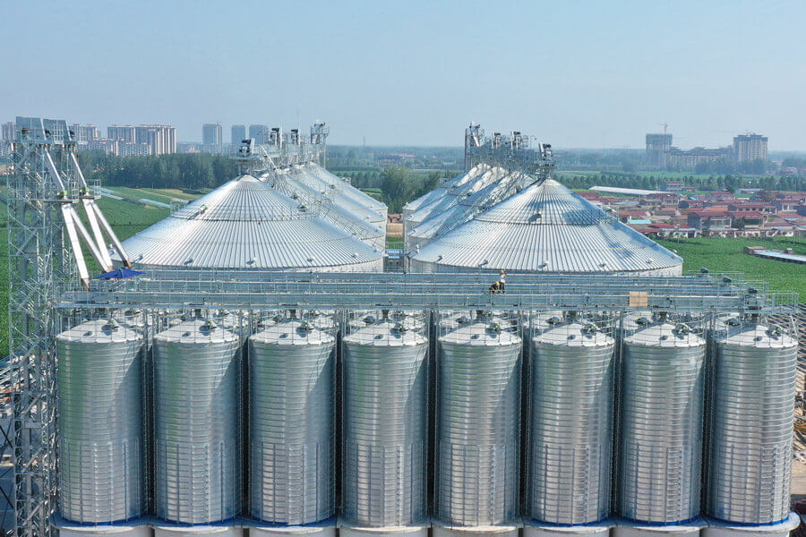Corrugated silo for sale