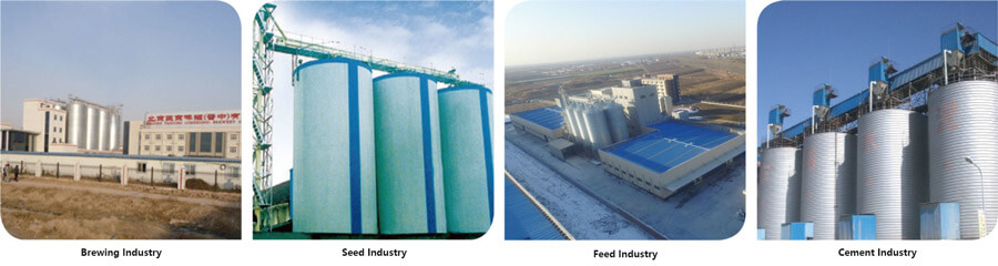 Grain drying and silo integrated system application industry