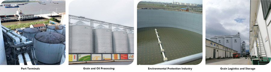 Grain drying and silo integrated system application industry-2