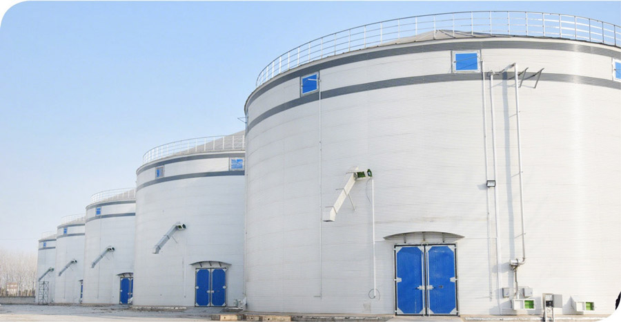 High quality insulated storage silo​